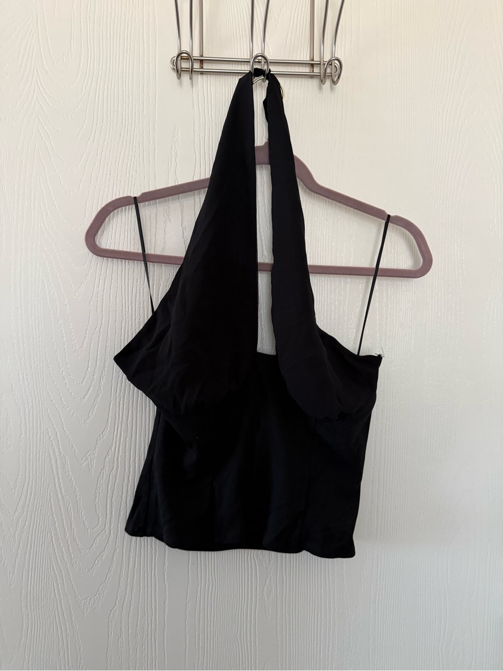 Vici Black Halter Camisole Top